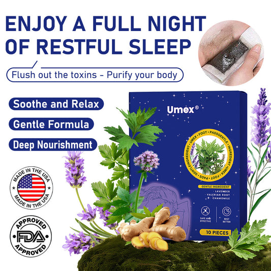 Umex Herbal Foot Pads for Relaxation & Comfort - Buy 1 Get 1 Free