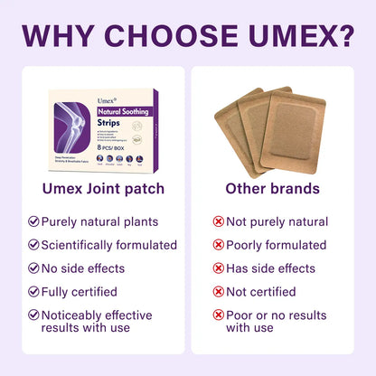 Umex Soothing Joint Patches - Buy 1 Get 1 Free Offer