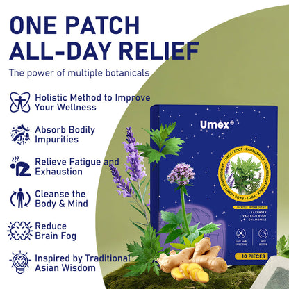 Umex Herbal Foot Pads for Relaxation & Comfort - Buy 1 Get 1 Free