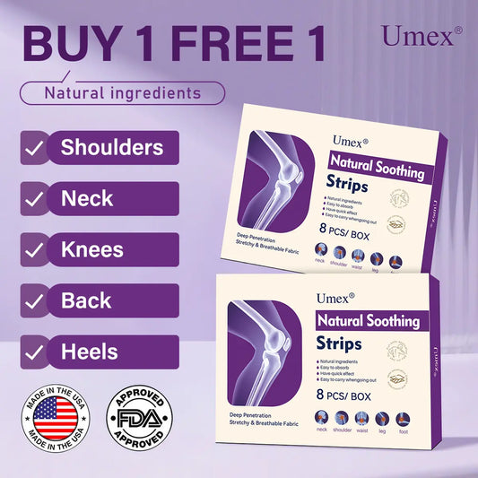 Umex Soothing Joint Patches - Buy 1 Get 1 Free Offer