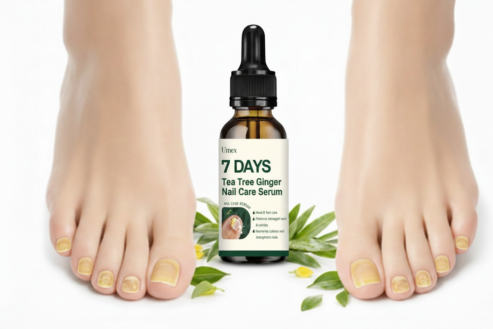 Yellowed Toenails - Nail Care Serum